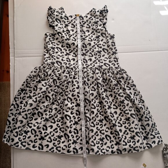 Disney Pippa & Julie Lion King Black and White Dress Girl's Size 6X - Picture 12 of 13